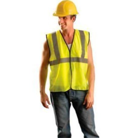 OCCUNOMIX OccuNomix Value Mesh Standard Vest, Class 2, Hi-Vis Yellow, L/XL, ECO-GC-YL/XL ECO-GC-YL/XL